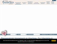Tablet Screenshot of himmelreich.it